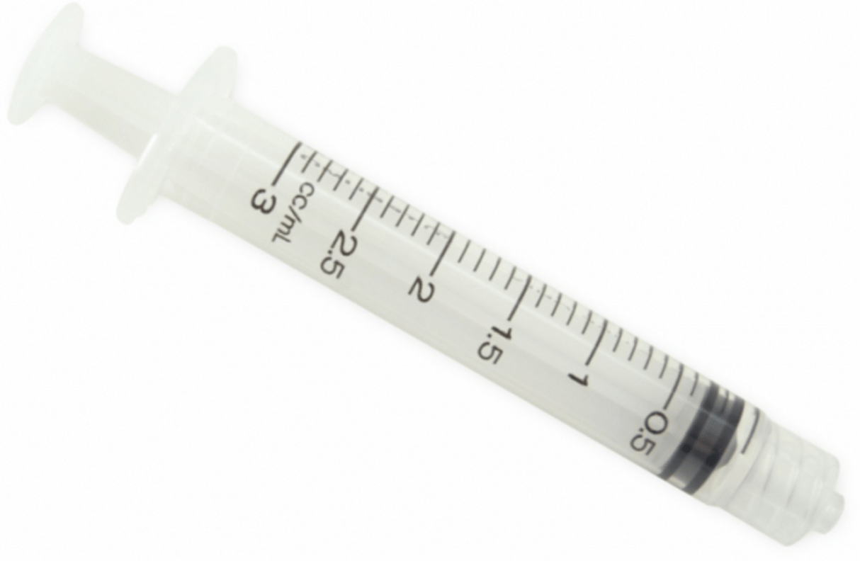 3 mL Luer-Lok Sterile Syringe with Plunger Stop (3cc) | Terumo-Syringes-Birth Supplies Canada