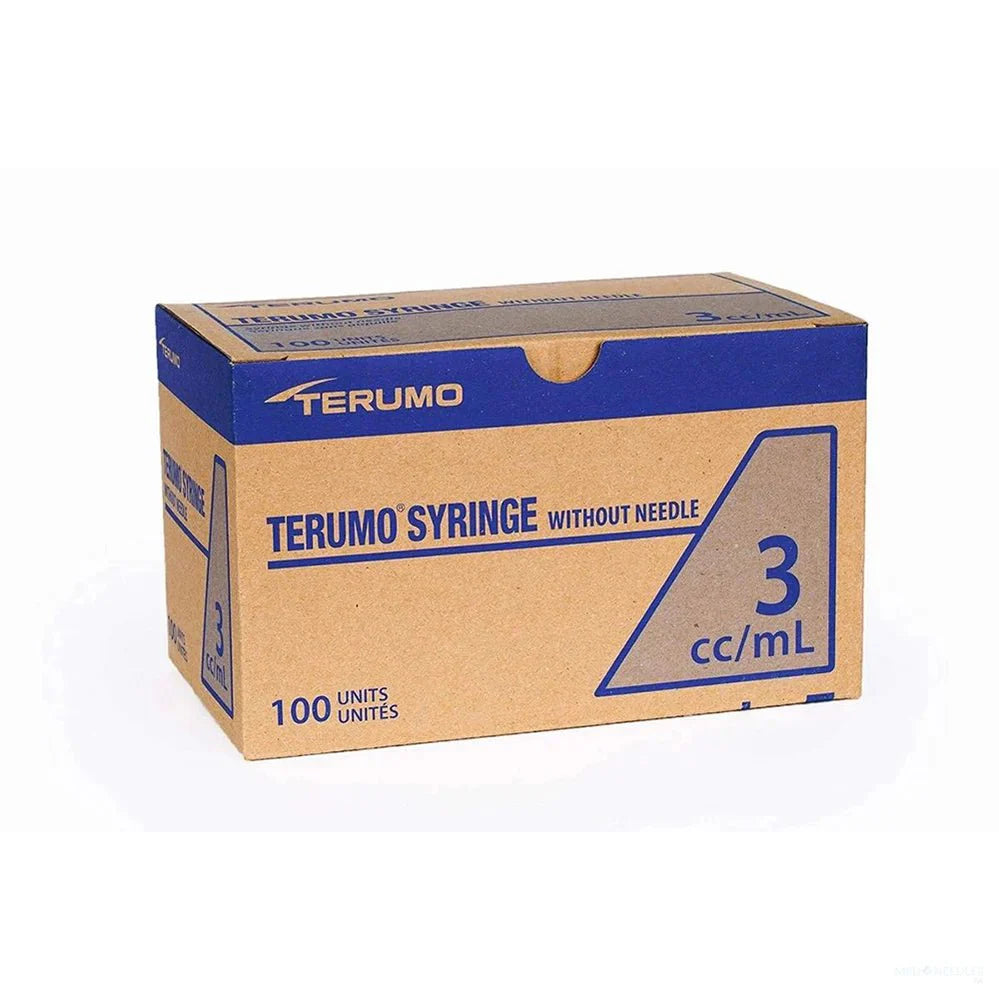 3 mL Luer Slip Tip Sterile Syringe (3cc) | Terumo-Syringes-Birth Supplies Canada