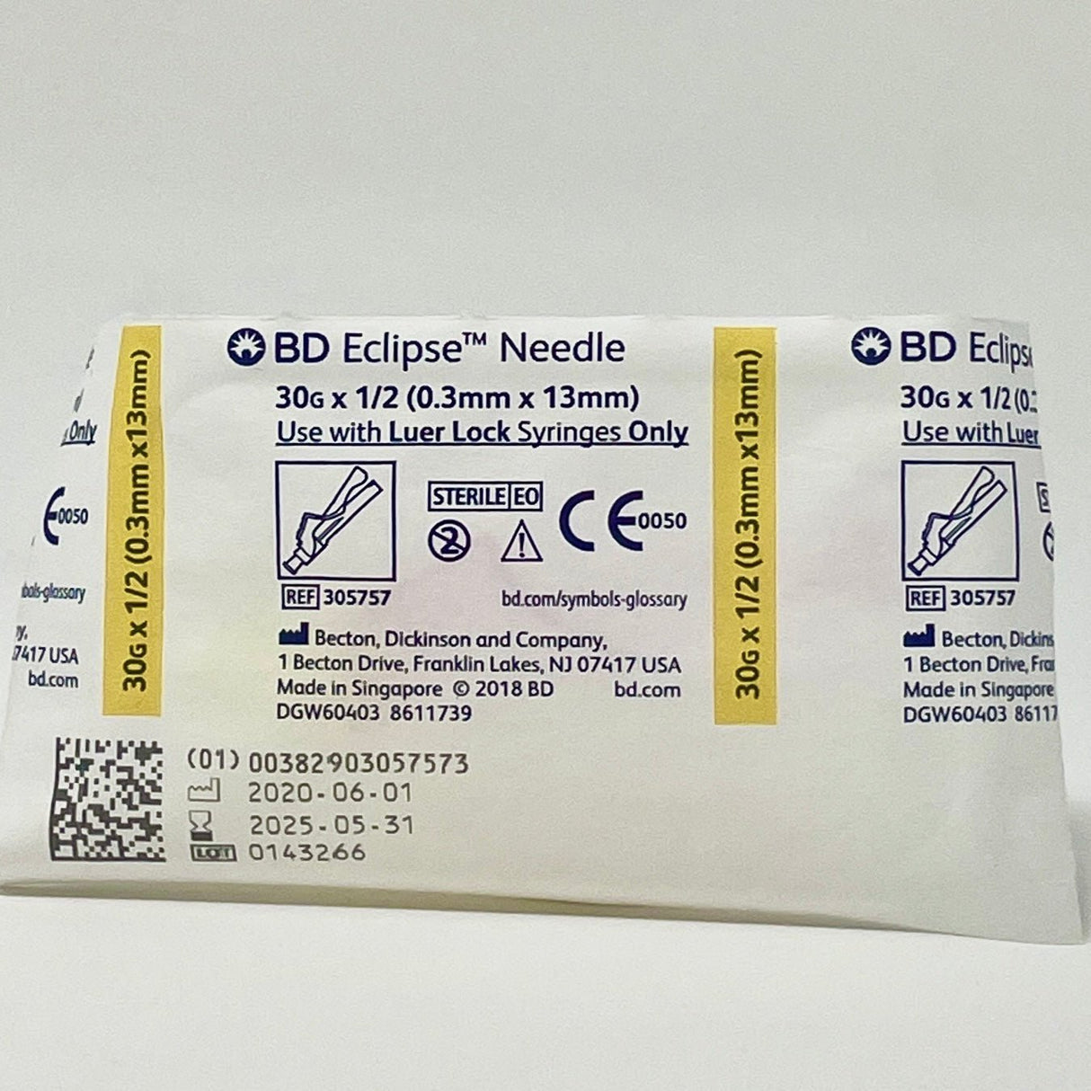 BD Eclipse Safety Needle 30G with PrecisionGlide Technology - Buy Medical Supplies Online Canada