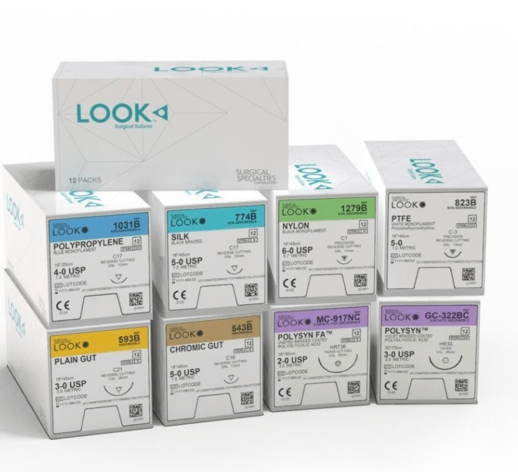 Absorbable Suture, Catgut, Plain, Natural-Medical Devices-Birth Supplies Canada