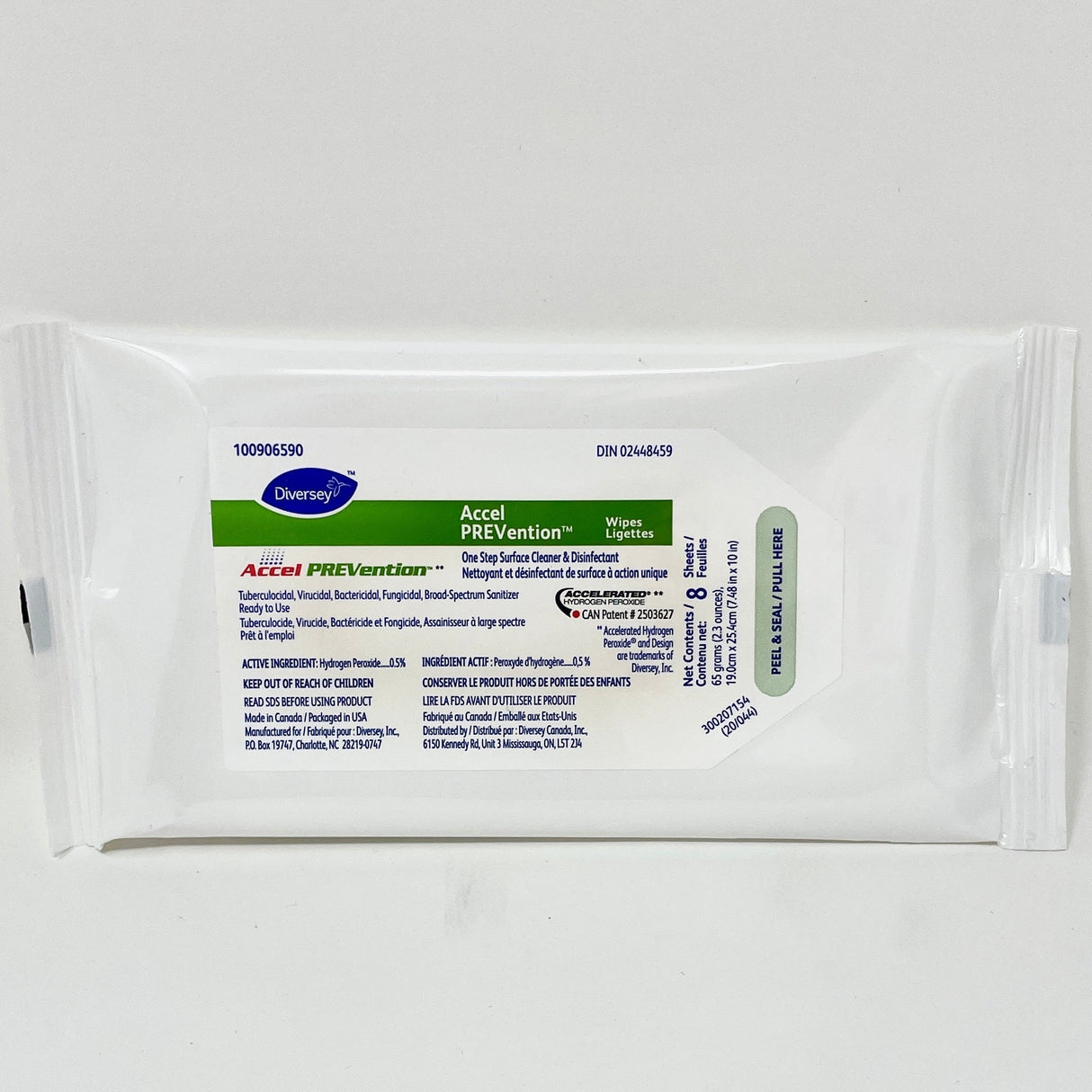 Accel PREVention Disinfectant Wipes-Cleaning Supplies-Birth Supplies Canada