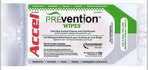 Accel PREVention Disinfectant Wipes-Cleaning Supplies-Birth Supplies Canada