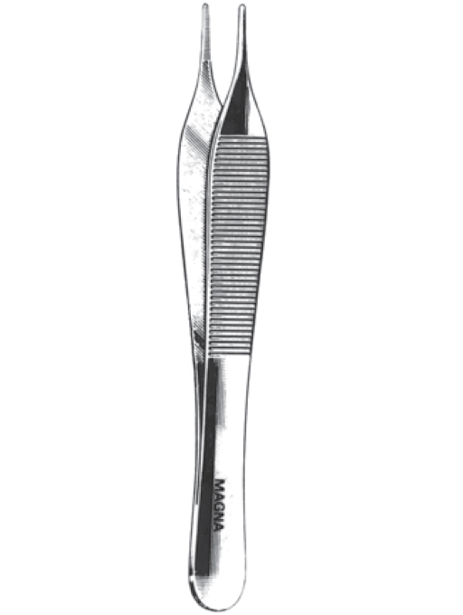 Adson Dressing Forceps 4.75" Serrated - Buy Medical Supplies Online Canada
