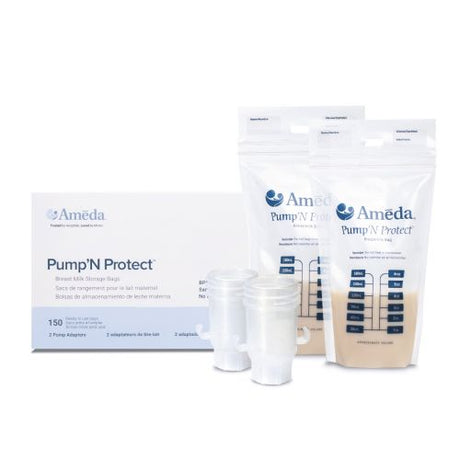 Ameda Pump ‘N Protect® Milk Storage Bags-Breastfeeding-Birth Supplies Canada