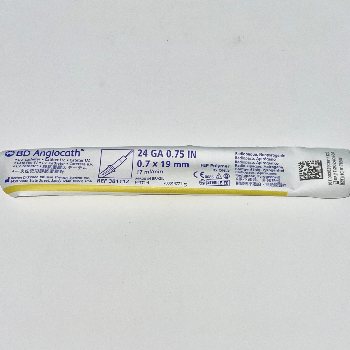 Angiocath Peripheral Venous Catheter | BD-IV Catheters-Birth Supplies Canada