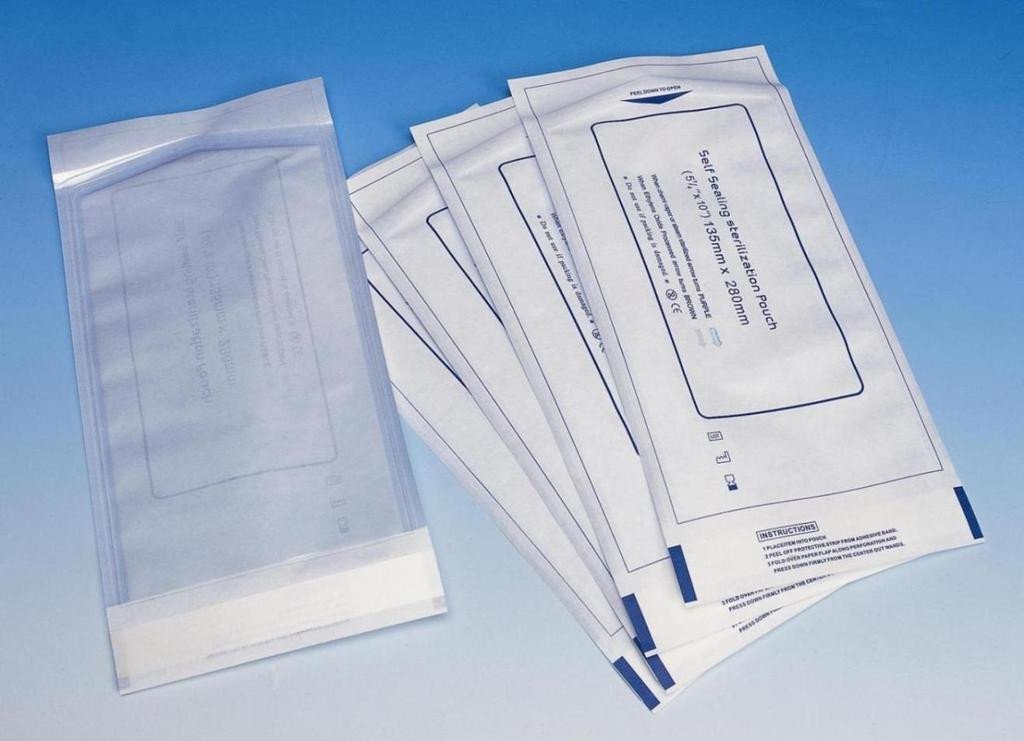 Autoclave Self-Sealing Clear Pouches-Autoclave-Birth Supplies Canada