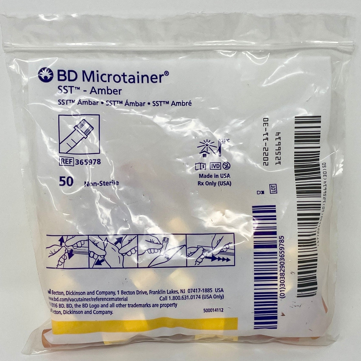 BD Microtainer® Blood Collection Tubes – Capillary Microcollection - Buy Medical Supplies Online Canada