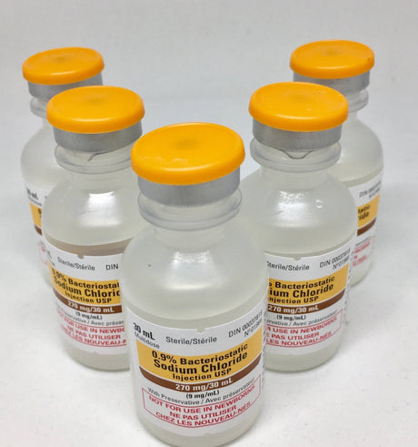Bacteriostatic Sodium Chloride | Hospira-IV Solutions-Birth Supplies Canada