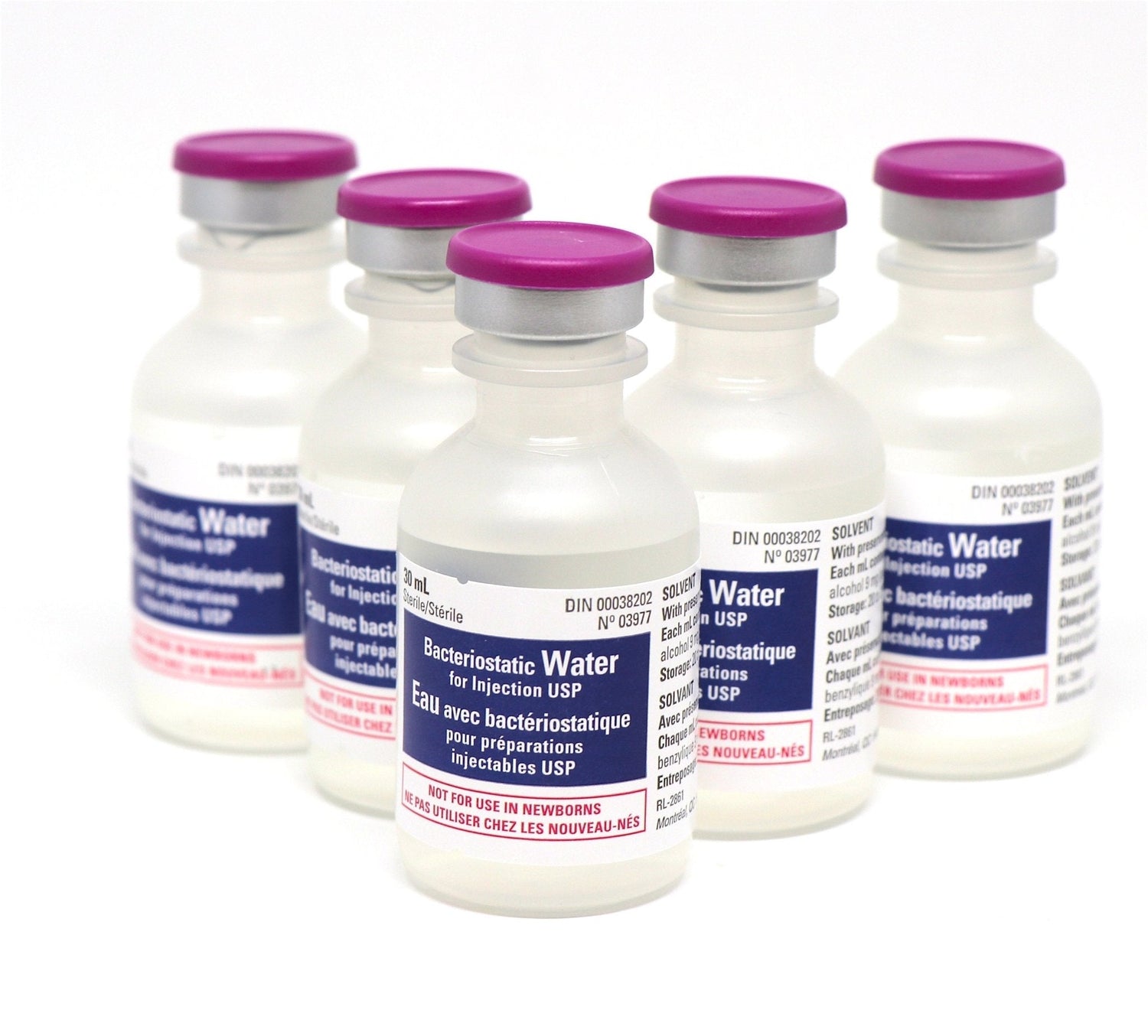 Bacteriostatic Water | Hospira Pfizer-IV Solutions-Birth Supplies Canada