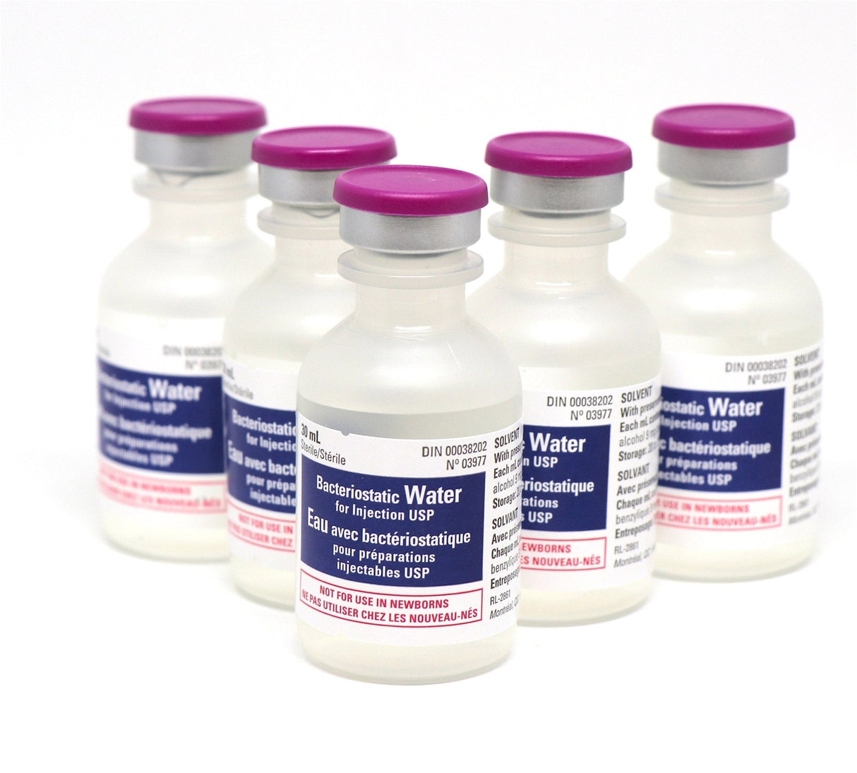 Hospira Pfizer Bacteriostatic Water – 30mL Multi - Dose Vial - Buy Medical Supplies Online Canada