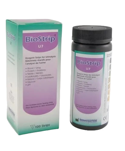 BioStrip U7 Urine Reagent Strips-Diagnostics-Birth Supplies Canada