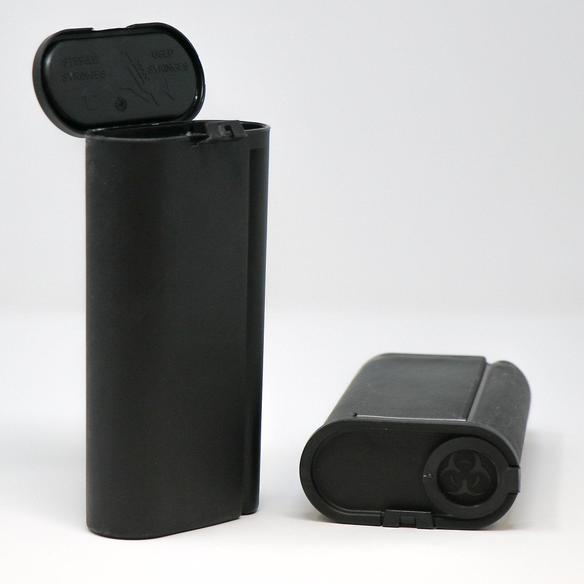 Black Sharps Disposal Container-Clinic Supplies-Birth Supplies Canada
