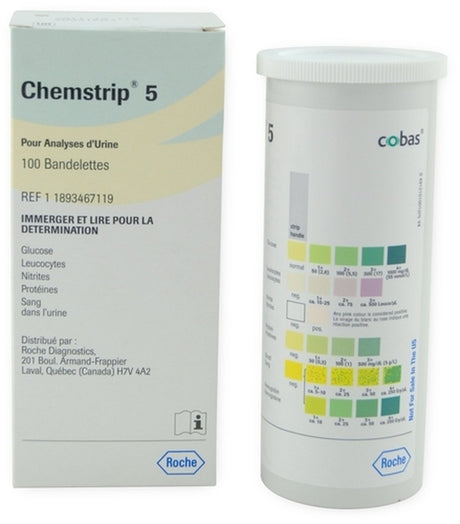 Chemstrip 5 Test Strips-Diagnostics-Birth Supplies Canada