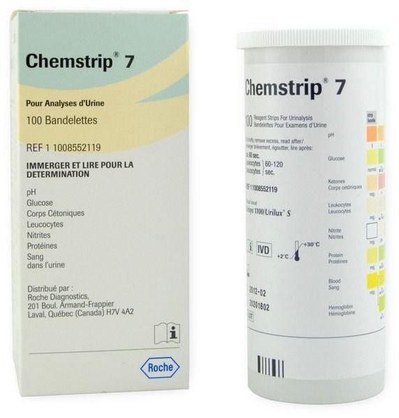 Chemstrip 7 Urine Test Strips - Buy Medical Supplies Online Canada