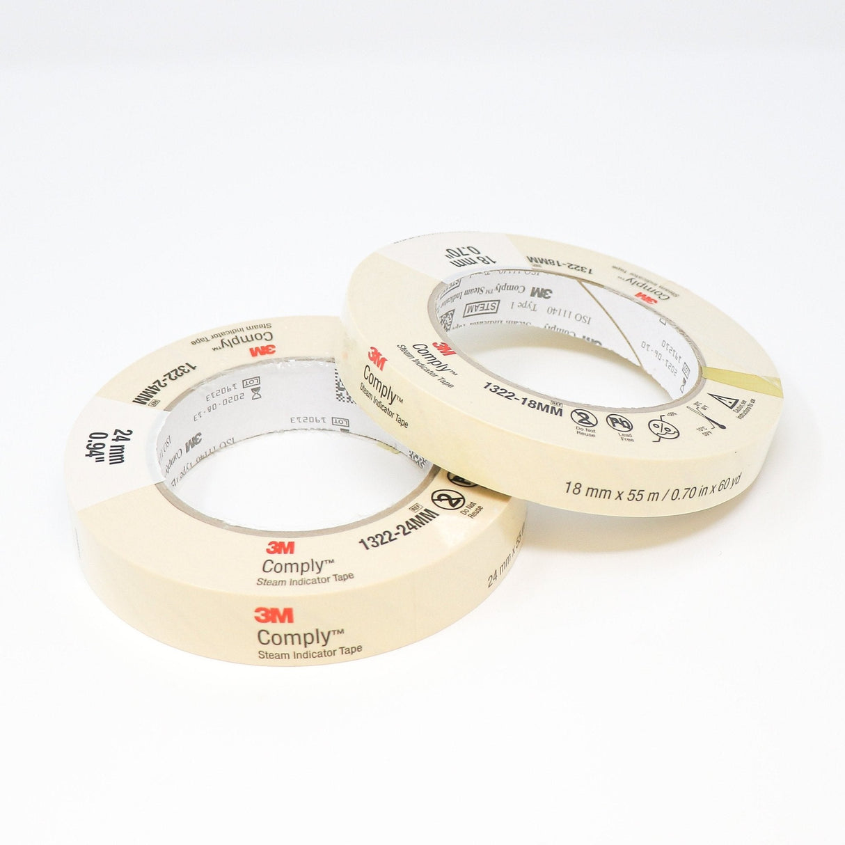 3M Comply Steam Indicator Tape – Sterilization Assurance - Buy Medical Supplies Online Canada