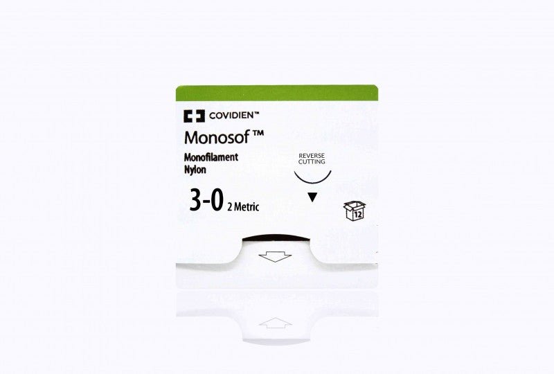 Covidien Monosof Nylon Monofilament Sutures | Non-Absorbable-Suture Supplies-Birth Supplies Canada