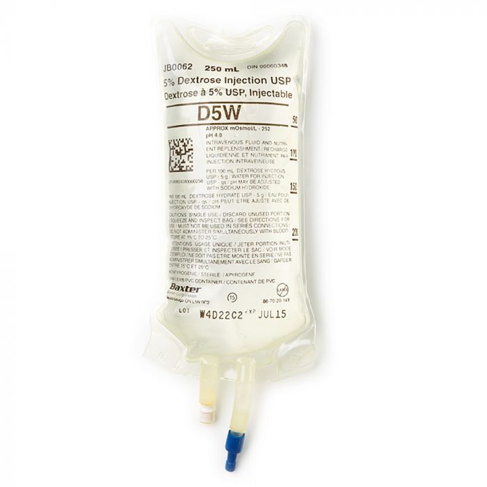 Baxter Dextrose 5% Injection Solution - Buy Medical Supplies Online Canada