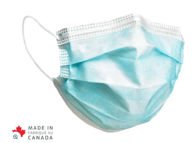 PRIMED ASTM Level 1 Disposable Face Mask | Made in Canada - Buy Medical Supplies Online Canada
