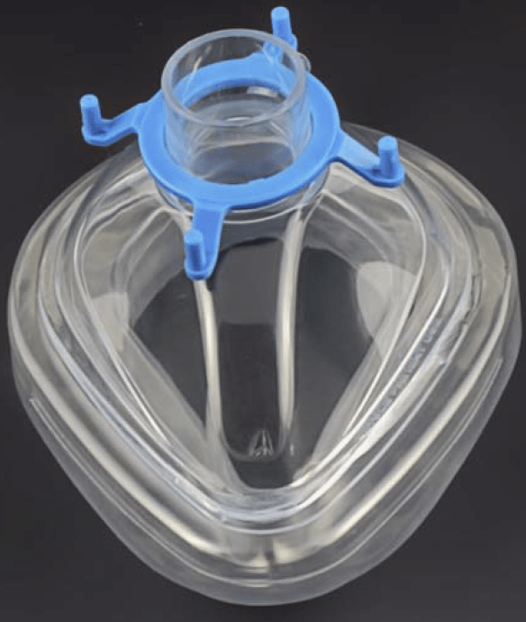 Disposable Infant Resuscitator Masks | Padded Triangle Shape-Airways-Birth Supplies Canada