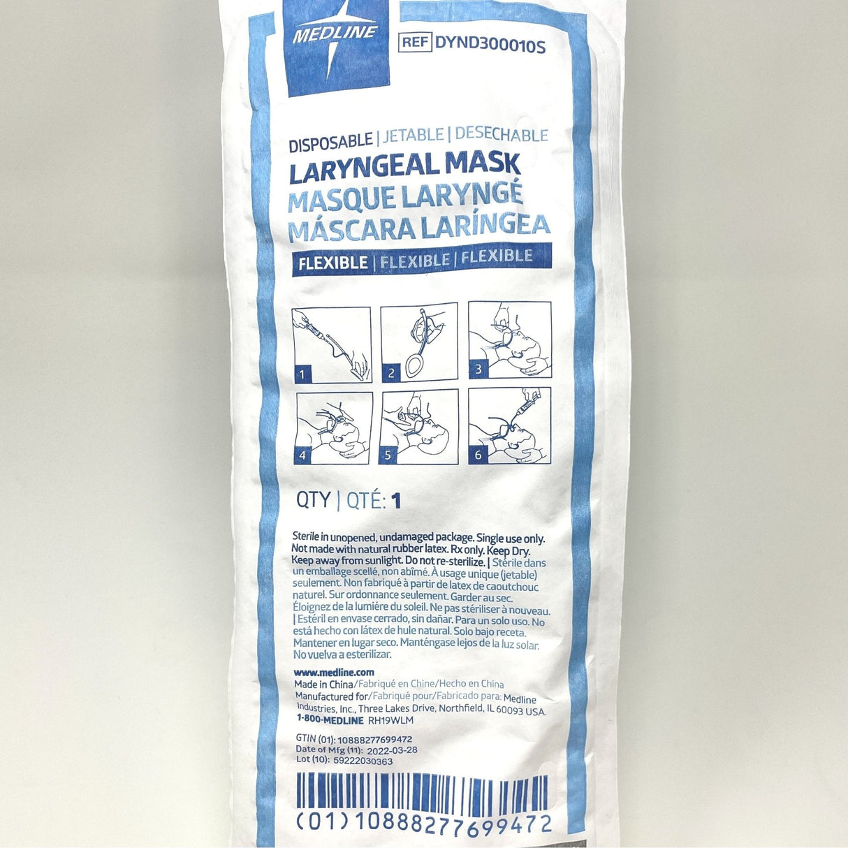 Disposable Laryngeal Mask Airways LMA-Airways-Birth Supplies Canada