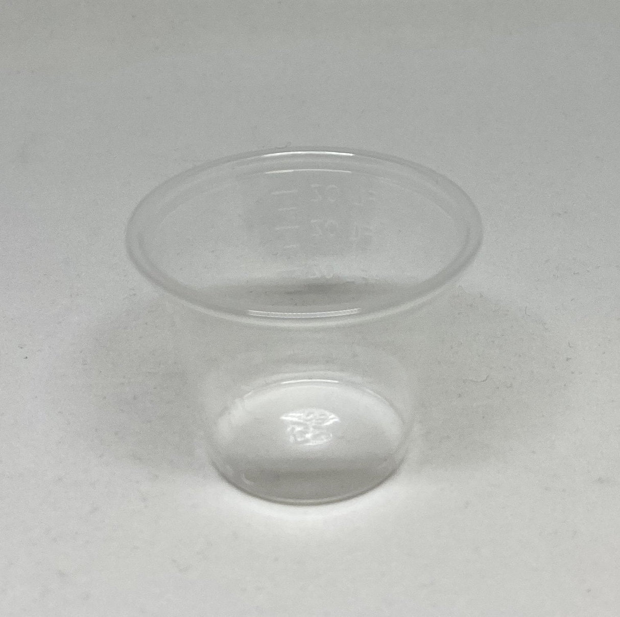 Disposable Medicine Cups | Clear Plastic, 30cc-Clinic Supplies-Birth Supplies Canada