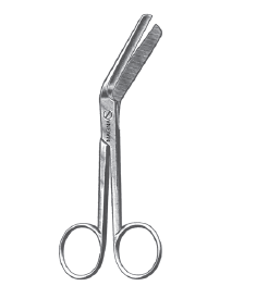 Episiotomy Scissors 5.5" Angled | Reusable-Medical Instruments-Birth Supplies Canada