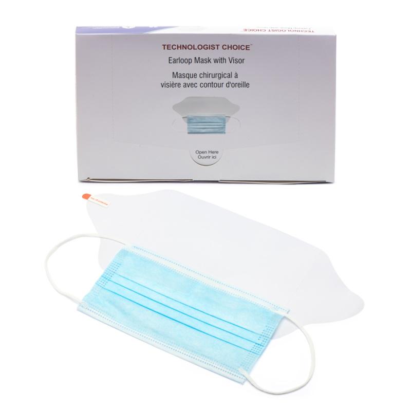 Face Mask w/ Visor-PPE-Birth Supplies Canada