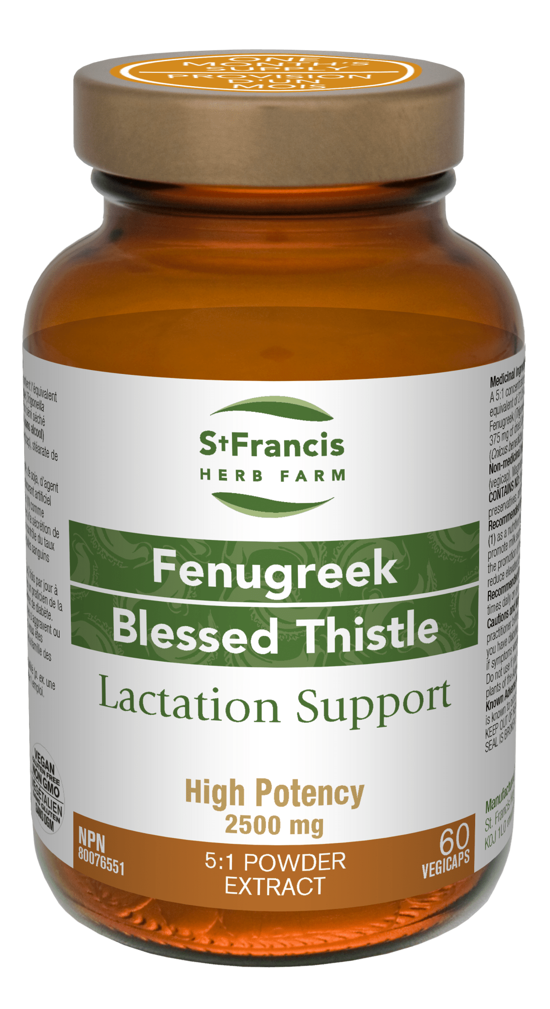 Fenugreek & Blessed Thistle Lactation Support Supplement-Lactation Aids-Birth Supplies Canada