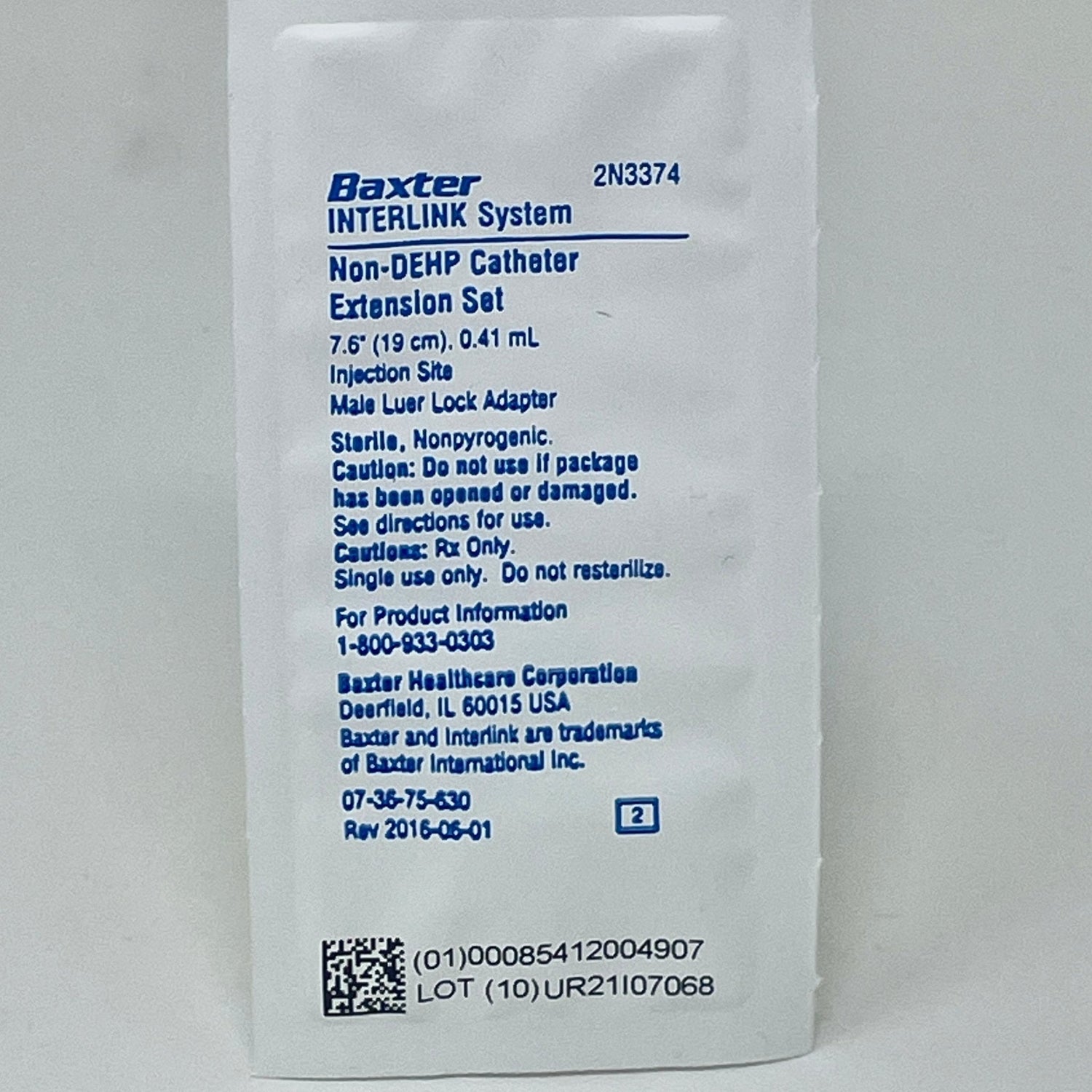 IV Catheter Extension Set-Medical Devices-Birth Supplies Canada