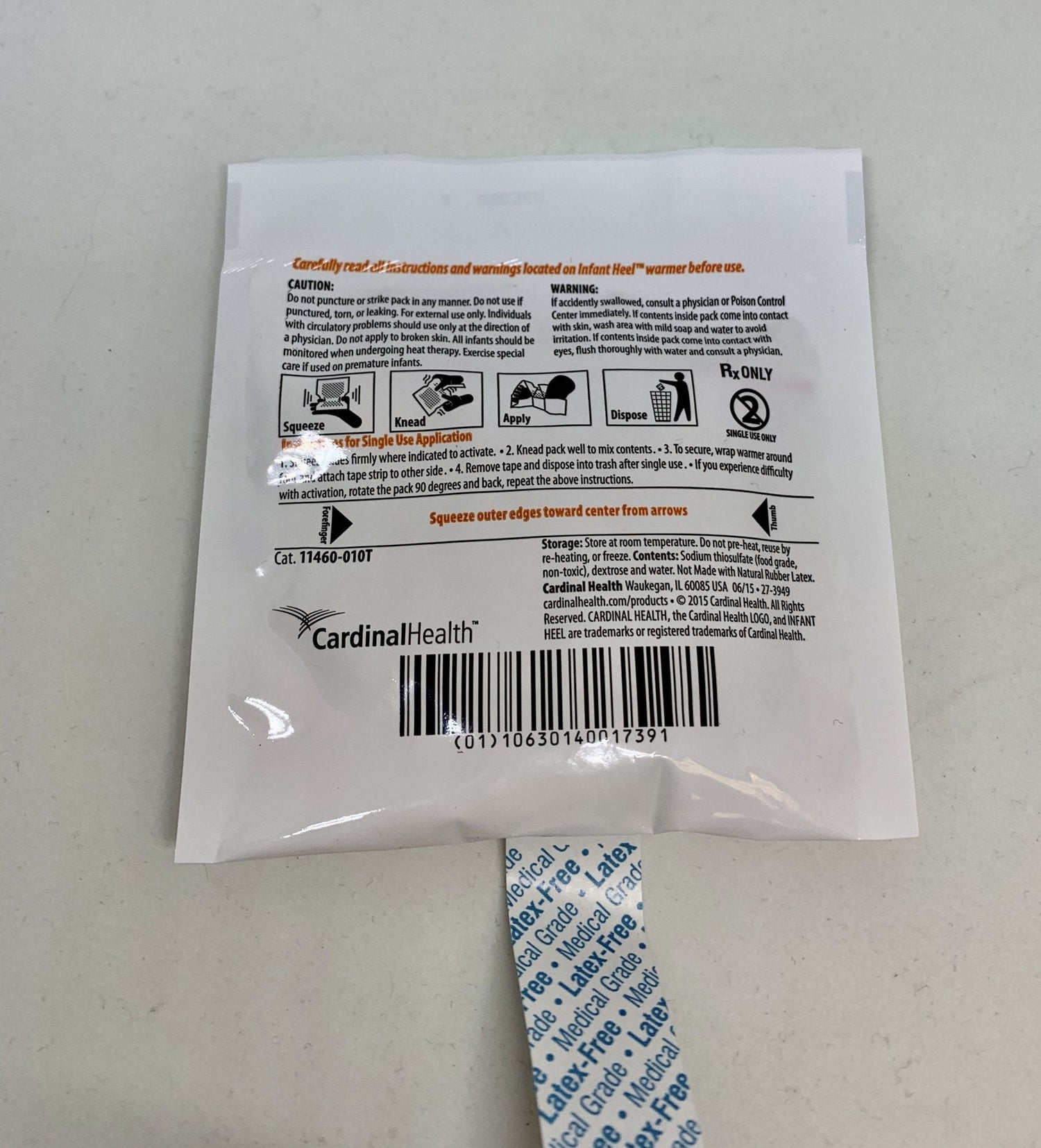 Infant Heel Warmer ~ DO NOT FREEZE-Medical Supplies-Birth Supplies Canada