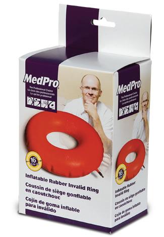 Inflatable Rubber Ring Cushion – 16" Pressure Relief Seat for Hemorrhoids & Postpartum - Buy Medical Supplies Online Canada