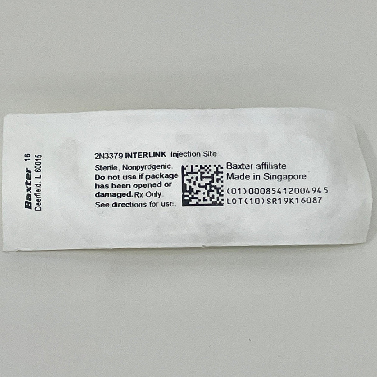 Interlink® Luer Lock Injection Site – Needleless Saline Lock - Buy Medical Supplies Online Canada