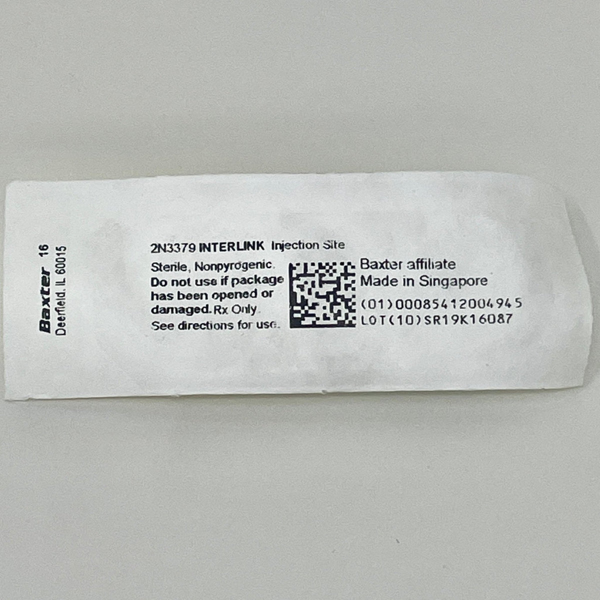 Interlink® Needleless Luer Lock Injection Site | Saline Lock IV Access-IV Supplies-Birth Supplies Canada
