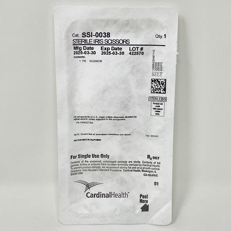 Iris Scissors, Curved ~ STERILE-Instruments-Birth Supplies Canada