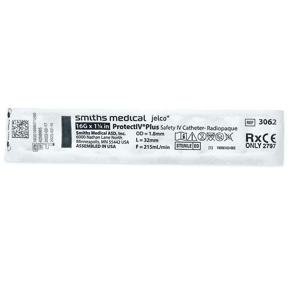 Jelco PROTECTIV PLUS Safety IV Catheters-IV Catheters-Birth Supplies Canada