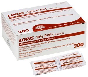LORIS™ PVP Wipes, Medium – Antiseptic Wipes - Buy Medical Supplies Online Canada