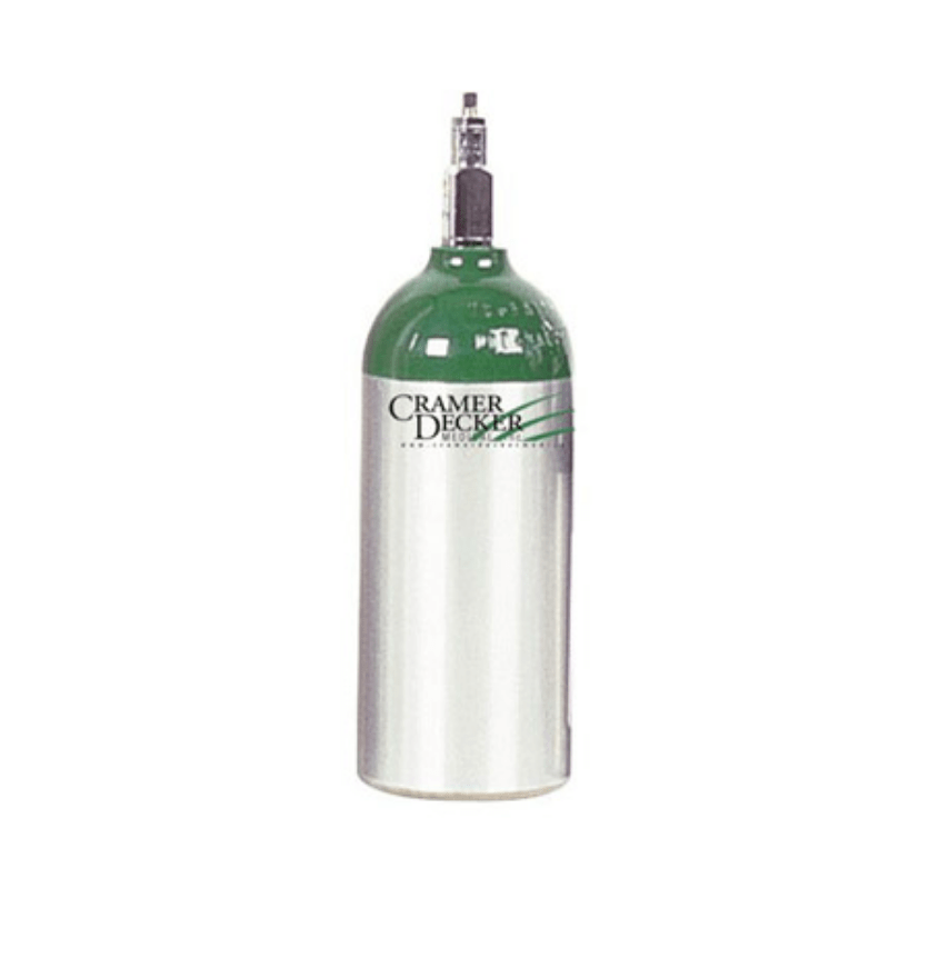 M9 Medical Oxygen Cylinder w/ Toggle Valve-Airways-Birth Supplies Canada