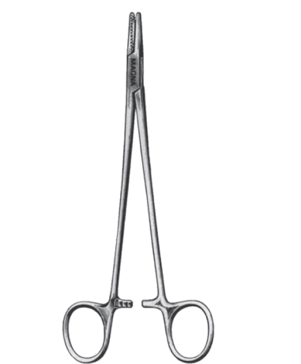 Mayo-Hegar Needle Holder, 5.5" | Reusable-Medical Instruments-Birth Supplies Canada