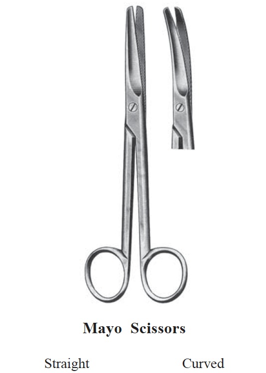 Mayo Scissors – Curved 5.5" - Buy Medical Supplies Online Canada