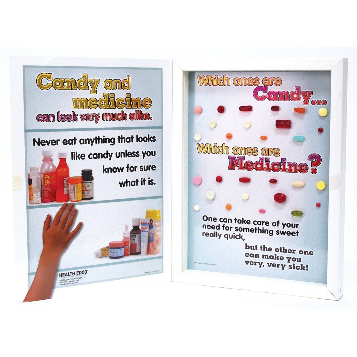 Medicine Cabinet or Candy Box? Display-Teaching Aids-Birth Supplies Canada
