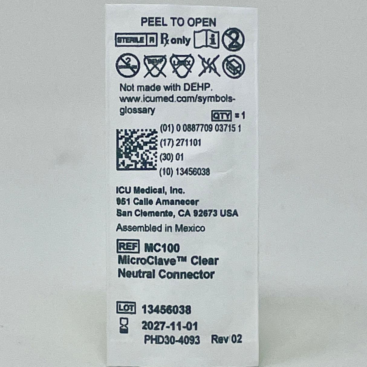 MicroClave® Clear Connector - Buy Medical Supplies Online Canada