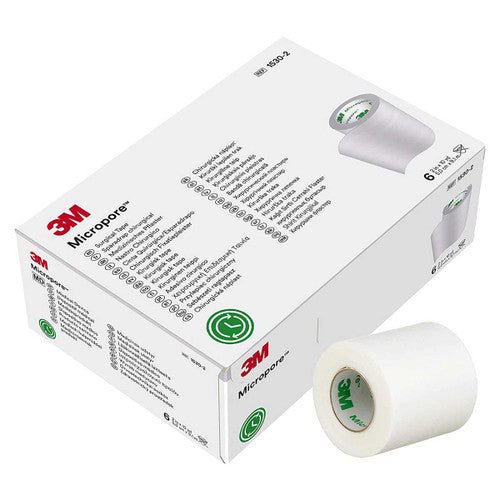 Micropore Paper Tape, White-Gauze & Bandages-Birth Supplies Canada