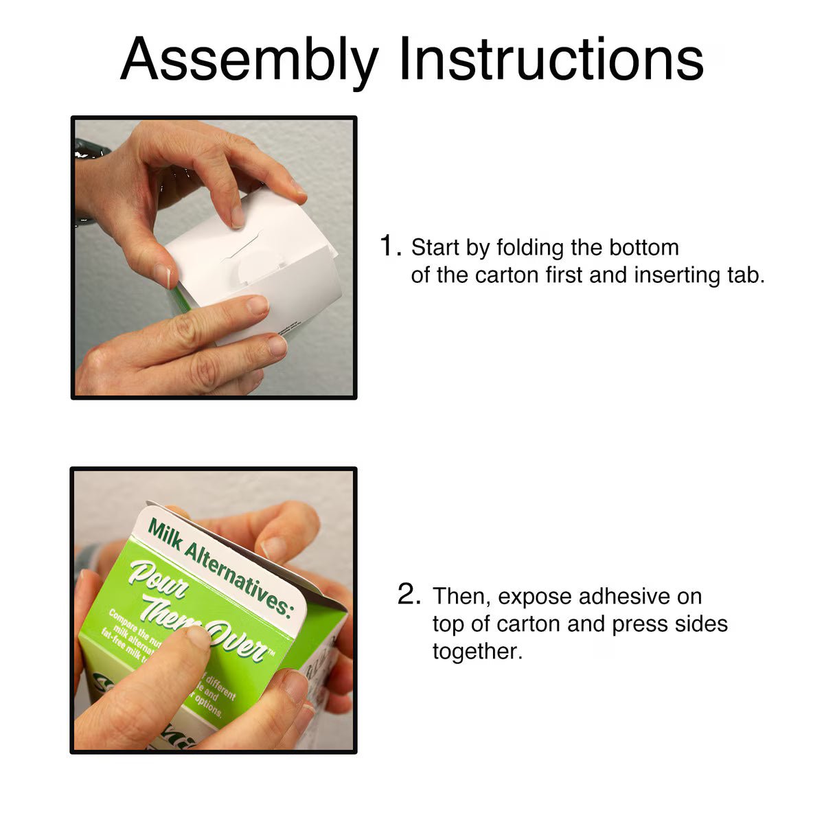 Milk Alternatives: Pour Them Over™ Display - Buy Medical Supplies Online Canada