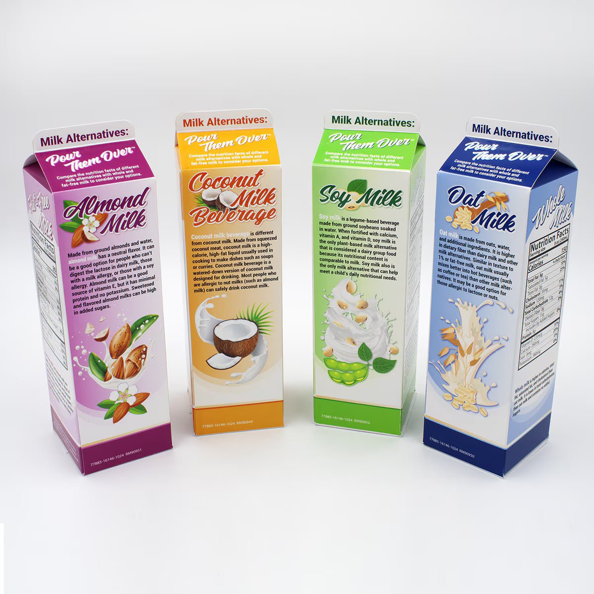 Milk Alternatives: Pour Them Over™ Display - Buy Medical Supplies Online Canada