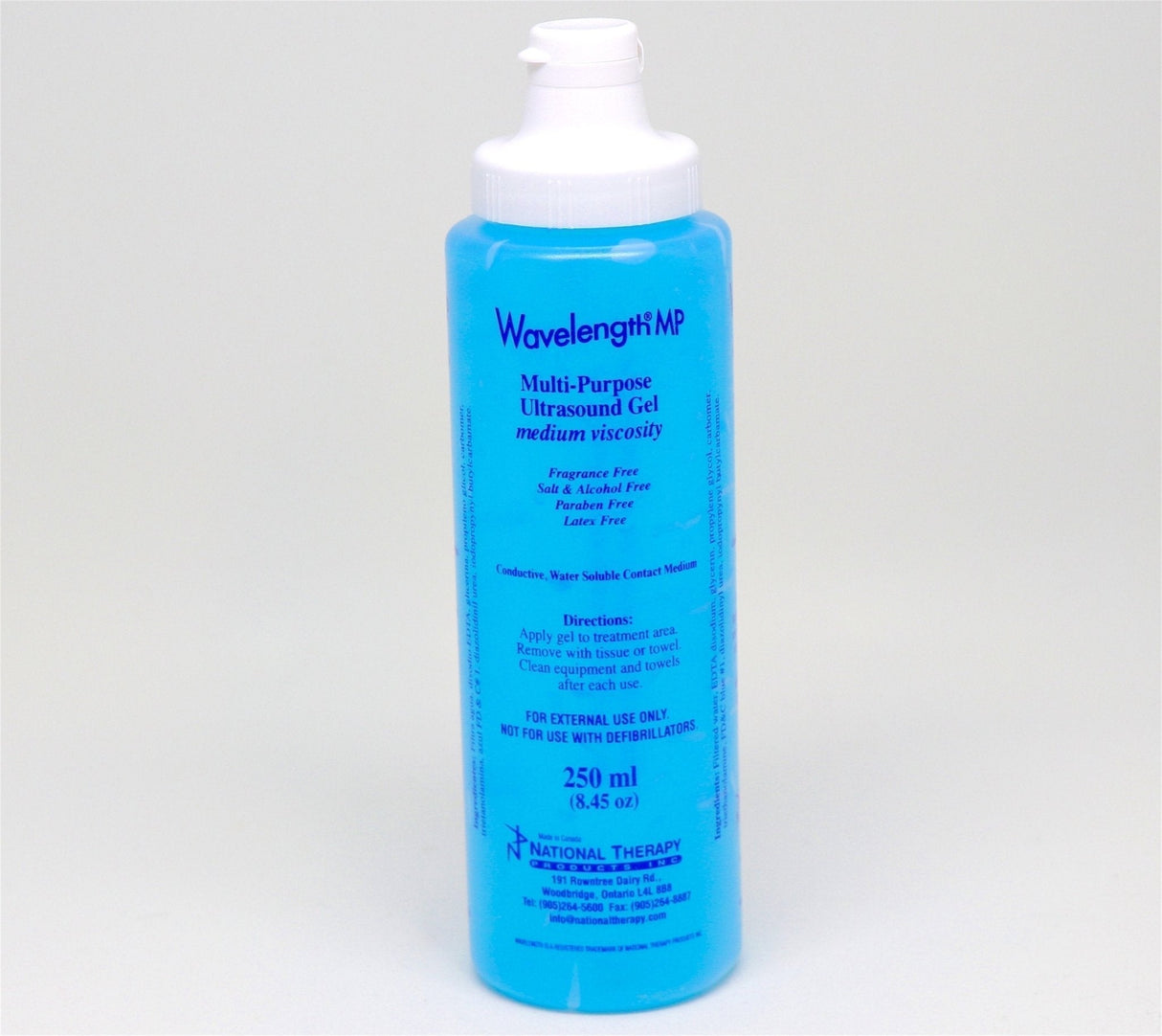 Wavelength MP Doppler & Ultrasound Gel – 250mL - Buy Medical Supplies Online Canada