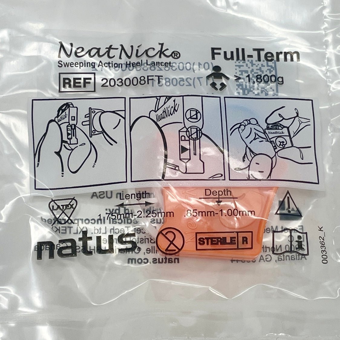 NeatNick Heel Lancets-Blood Collection-Birth Supplies Canada