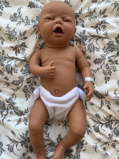 Newborn Doll ~ for teaching Breastfeeding or newborn care-Teaching Aids-Birth Supplies Canada