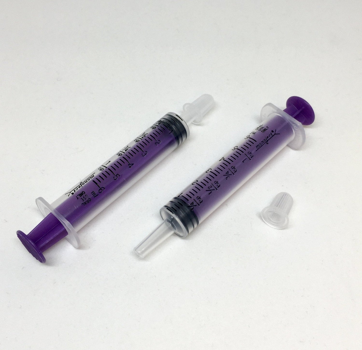 Oral Syringes - with cap-Medical Devices-Birth Supplies Canada