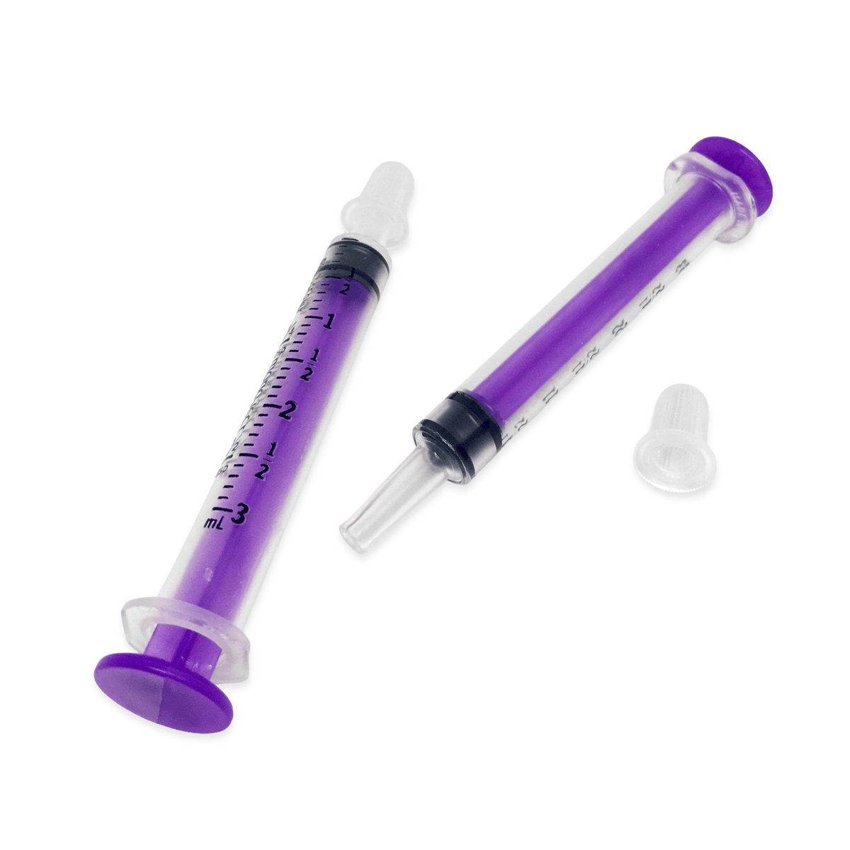 Oral Syringes - with cap-Syringes-Birth Supplies Canada