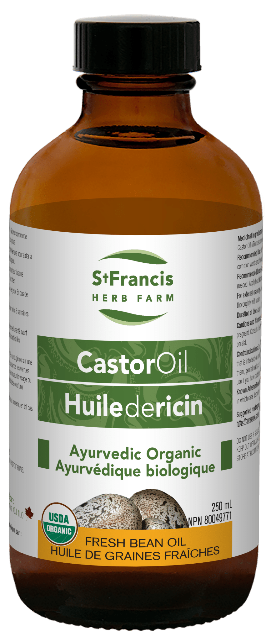 Organic Castor Oil – Cold - Pressed - Buy Medical Supplies Online Canada